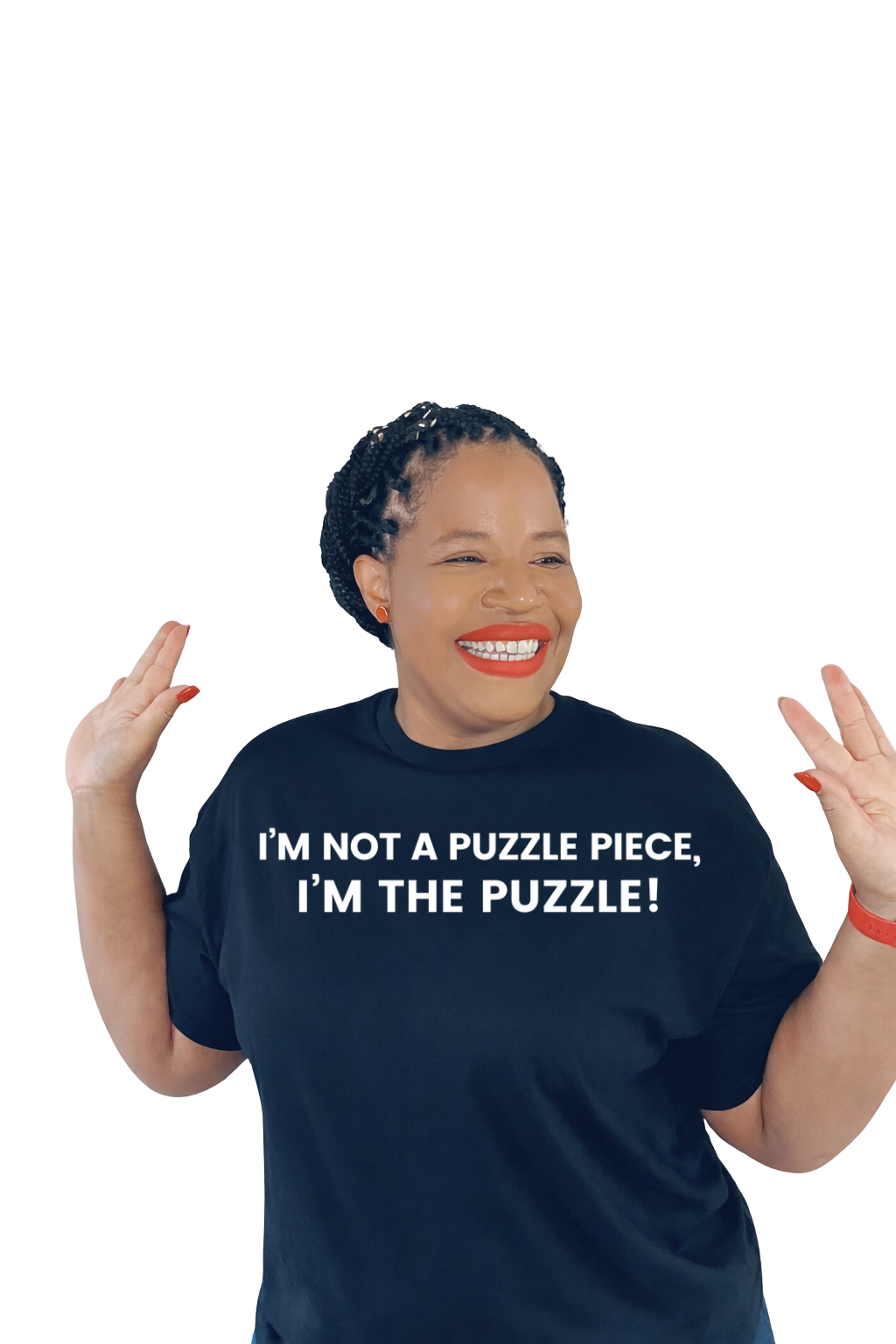 I’m Not a Puzzle Piece Shirt | Faith-Based Autism Declaration