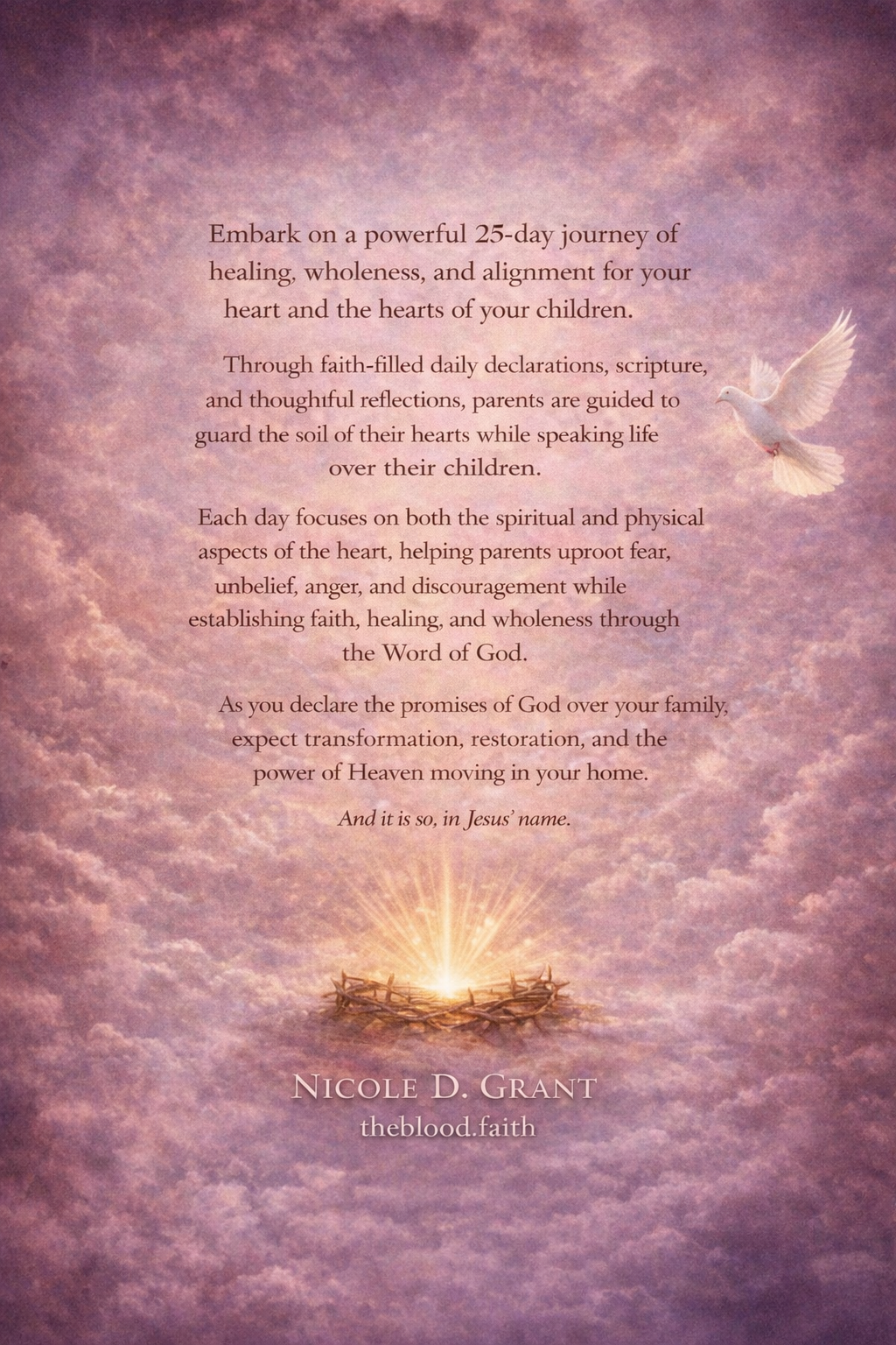 Healing Declarations for the Heart – 25 Day Devotional