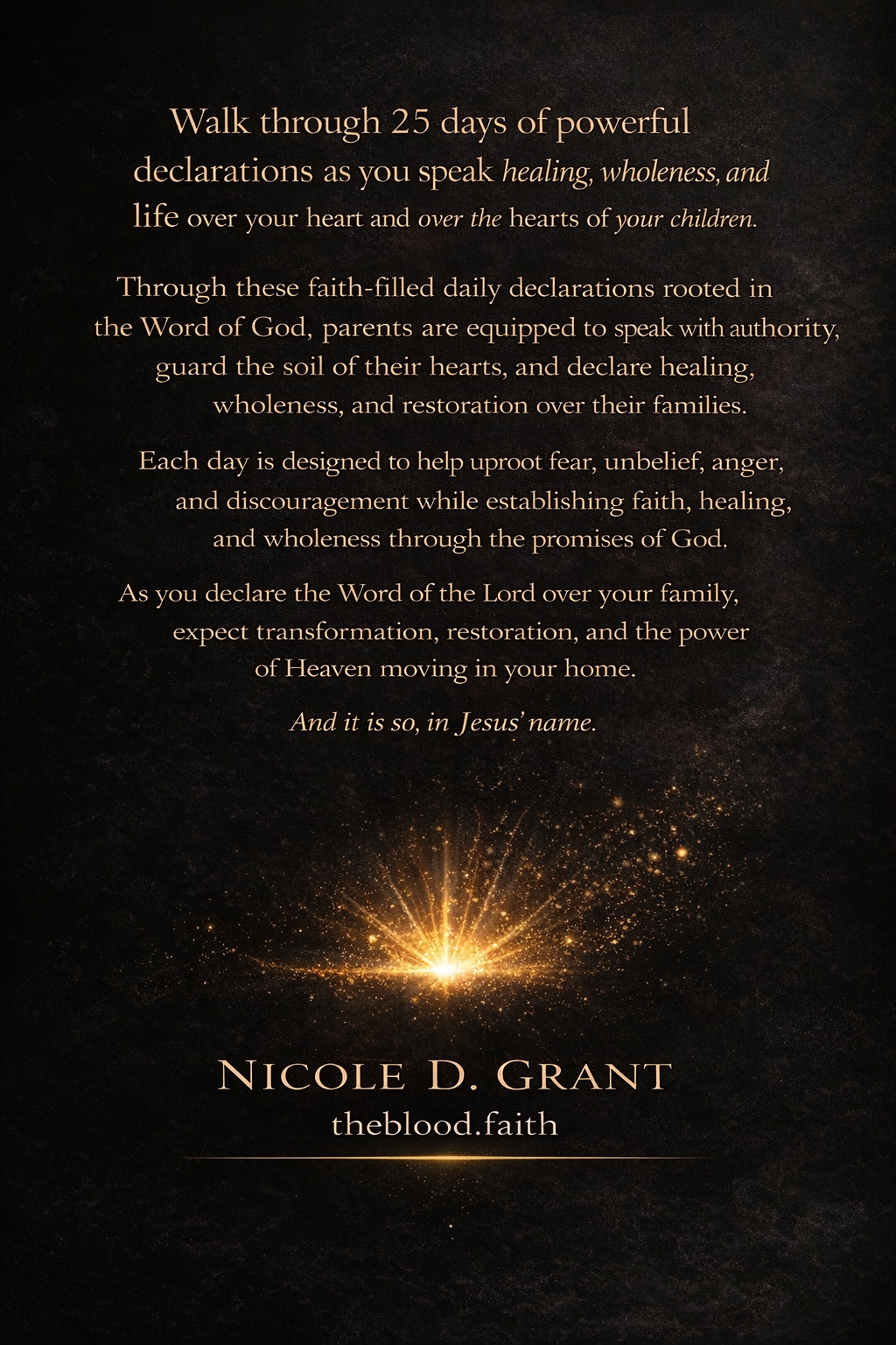 Healing Declarations for the Heart | 25 Daily Declarations