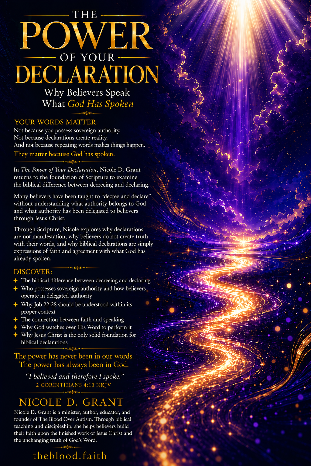 The Power of Your Declaration
Why Believers Speak What God Has Spoken