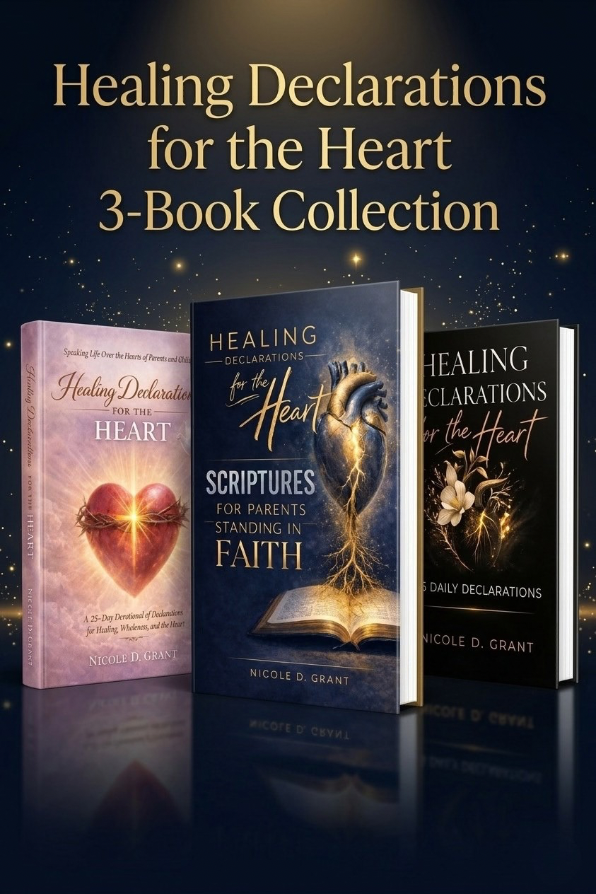 Healing Declarations for the Heart 3-Book Collection