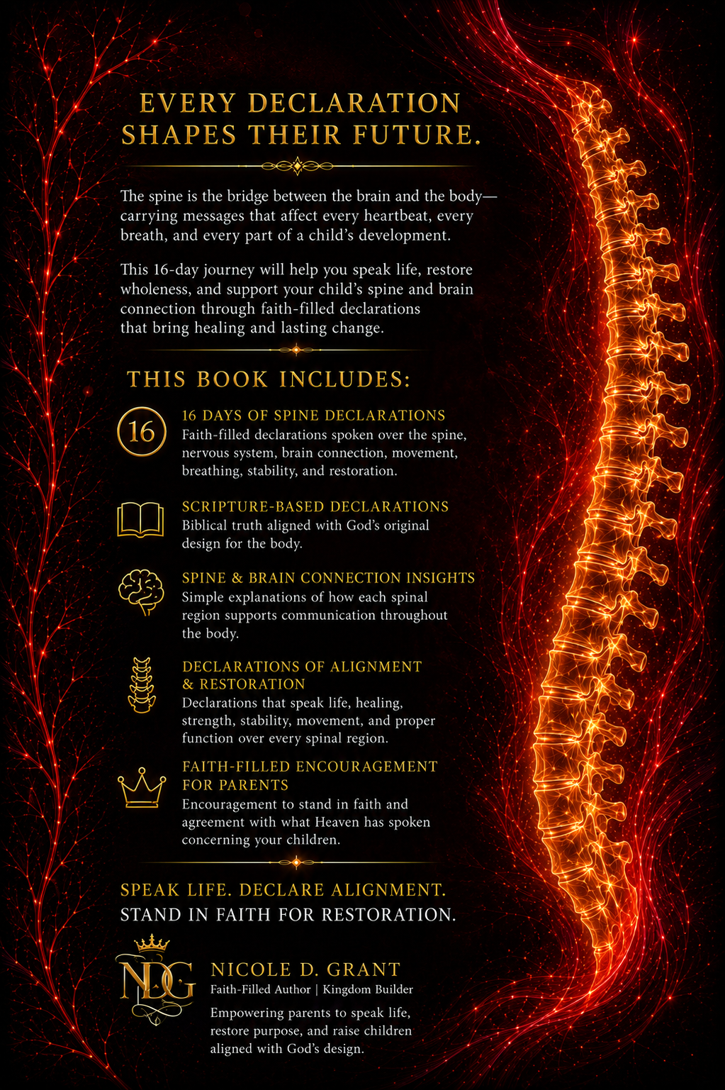 Declaring Life Through the Spine | 16 Days of Alignment & Restoration
