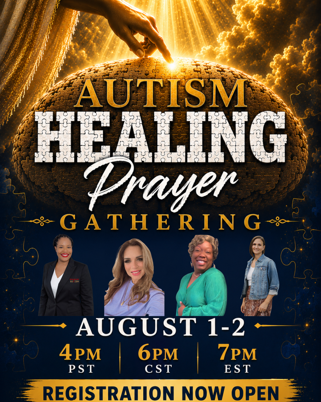 Autism Healing Prayer Gathering Registration
