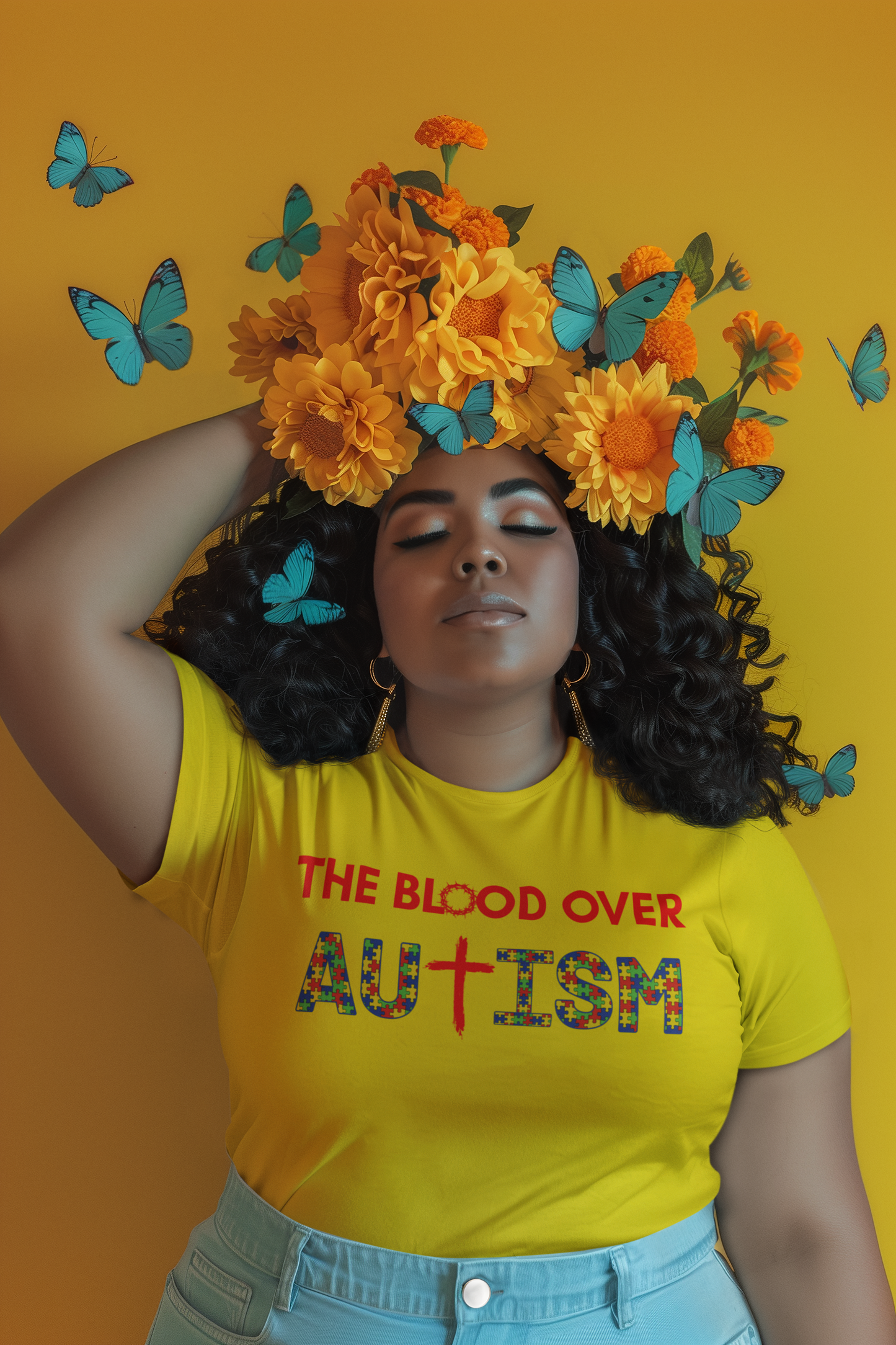 The Blood Over Autism™ Puzzle Piece T-Shirt