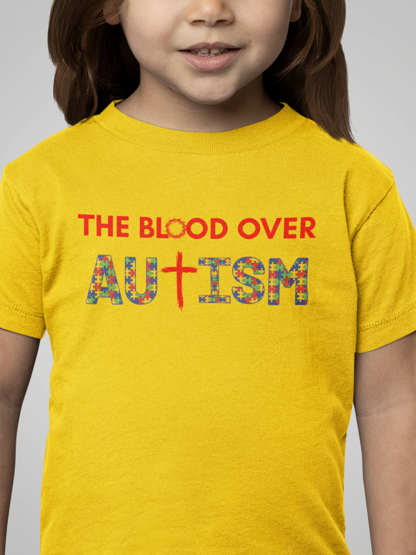 The Blood Over Autism™ Puzzle Piece T-Shirt